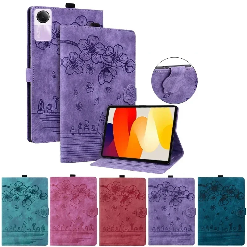 Чехол для планшета Xiaomi Redmi Pad SE с милым котом и цветочным тиснением, магнитный корпус, силиконовая задняя панель для Xiaomi Redmi Pad SE, 11-дюймовый чехол
Чехол для планшета Xiaomi Redmi Pad SE с милым котом и цветочным тиснением, магнитный корпус, силиконовая задняя панель для Xiaomi Redmi Pad SE, 11-дюймовый чехол