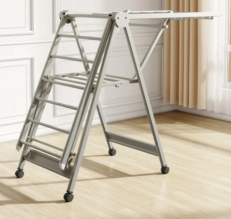 Drying Rack Balcony Artifact Bedroom and Household Cool Aluminum Alloy Outdoor Shelf Drying Quilt Floor Rod Folding Interior
Drying Rack Balcony Artifact Bedroom and Household Cool Aluminum Alloy Outdoor Shelf Drying Quilt Floor Rod Folding Interior