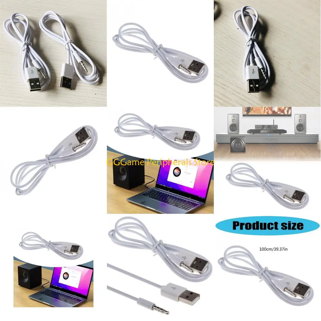 U55B USB to 3.5mm Audios Cord USB Syncing Data Cable For MP3 Players Charging Cable
U55B USB to 3.5mm Audios Cord USB Syncing Data Cable For MP3 Players Charging Cable