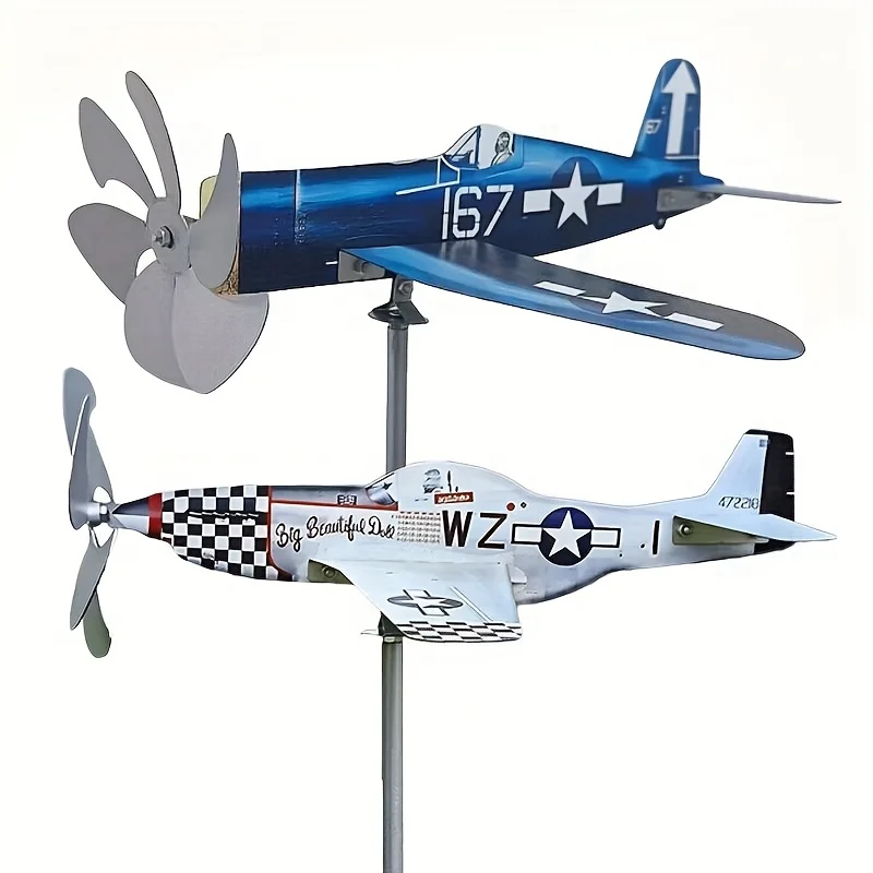 Aircraft wind vane, metal stainless steel wind vane, garden decoration, garden windmill, garden decoration, wind detection
Aircraft wind vane, metal stainless steel wind vane, garden decoration, garden windmill, garden decoration, wind detection