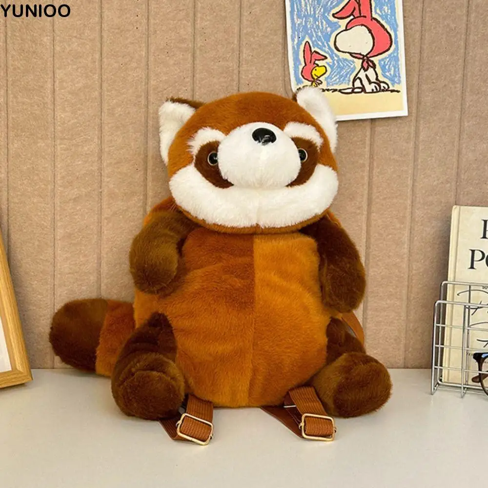 Креативный плюшевый рюкзак Kawaii Panda, мягкая игрушка, мягкая сумка на плечо с животными, маленький енот, коричневая детская школьная сумка, женская
Креативный плюшевый рюкзак Kawaii Panda, мягкая игрушка, мягкая сумка на плечо с животными, маленький енот, коричневая детская школьная сумка, женская