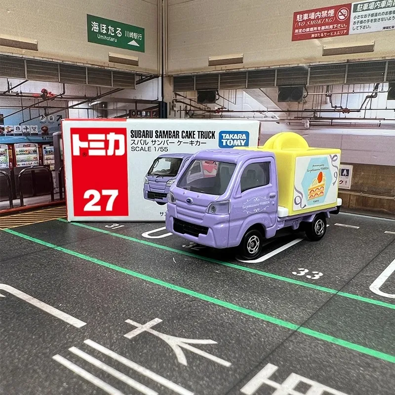 Takara Tomy Tomica Box NO.27 Subaru Sambar Cake Car Alloy car Diecast Model Replica Series Children Gifts Boy Toys
Takara Tomy Tomica Box NO.27 Subaru Sambar Cake Car Alloy car Diecast Model Replica Series Children Gifts Boy Toys