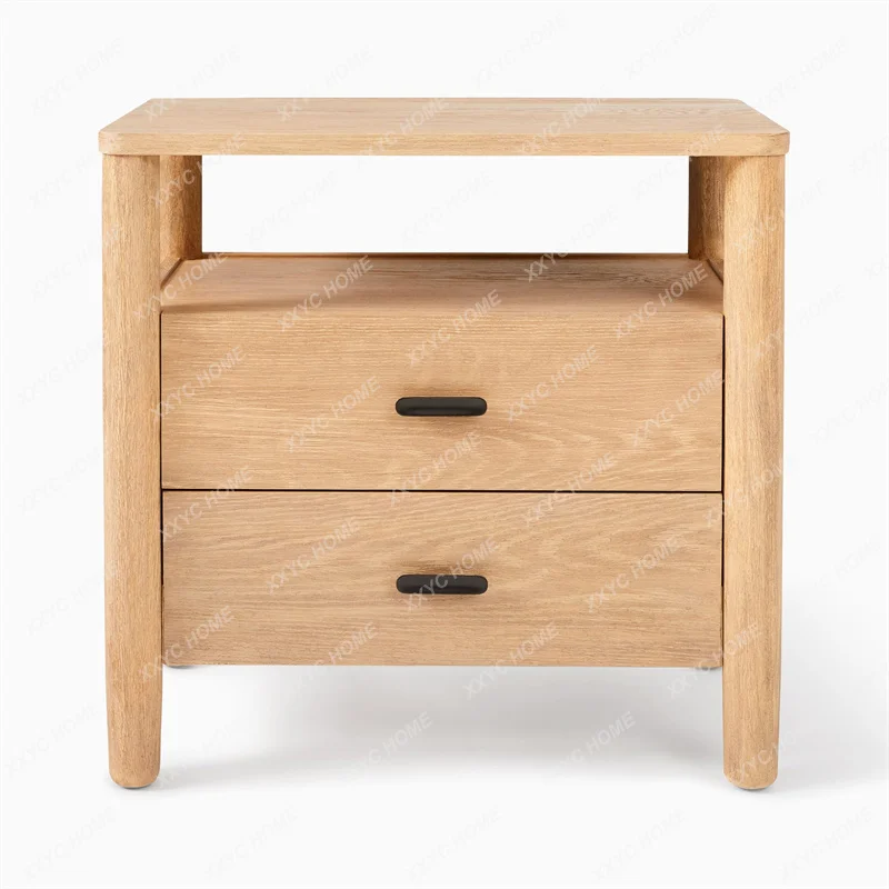 Simple installation-free bedroom solid wood bedside table storage side cabinet Customized children's bedside cabinet
Simple installation-free bedroom solid wood bedside table storage side cabinet Customized children's bedside cabinet