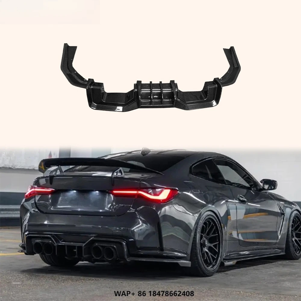 For M3 G80 G81 M4 G82 G83 2020-24 Carbon AD Style Rear Bumper Diffuser Lip
For M3 G80 G81 M4 G82 G83 2020-24 Carbon AD Style Rear Bumper Diffuser Lip