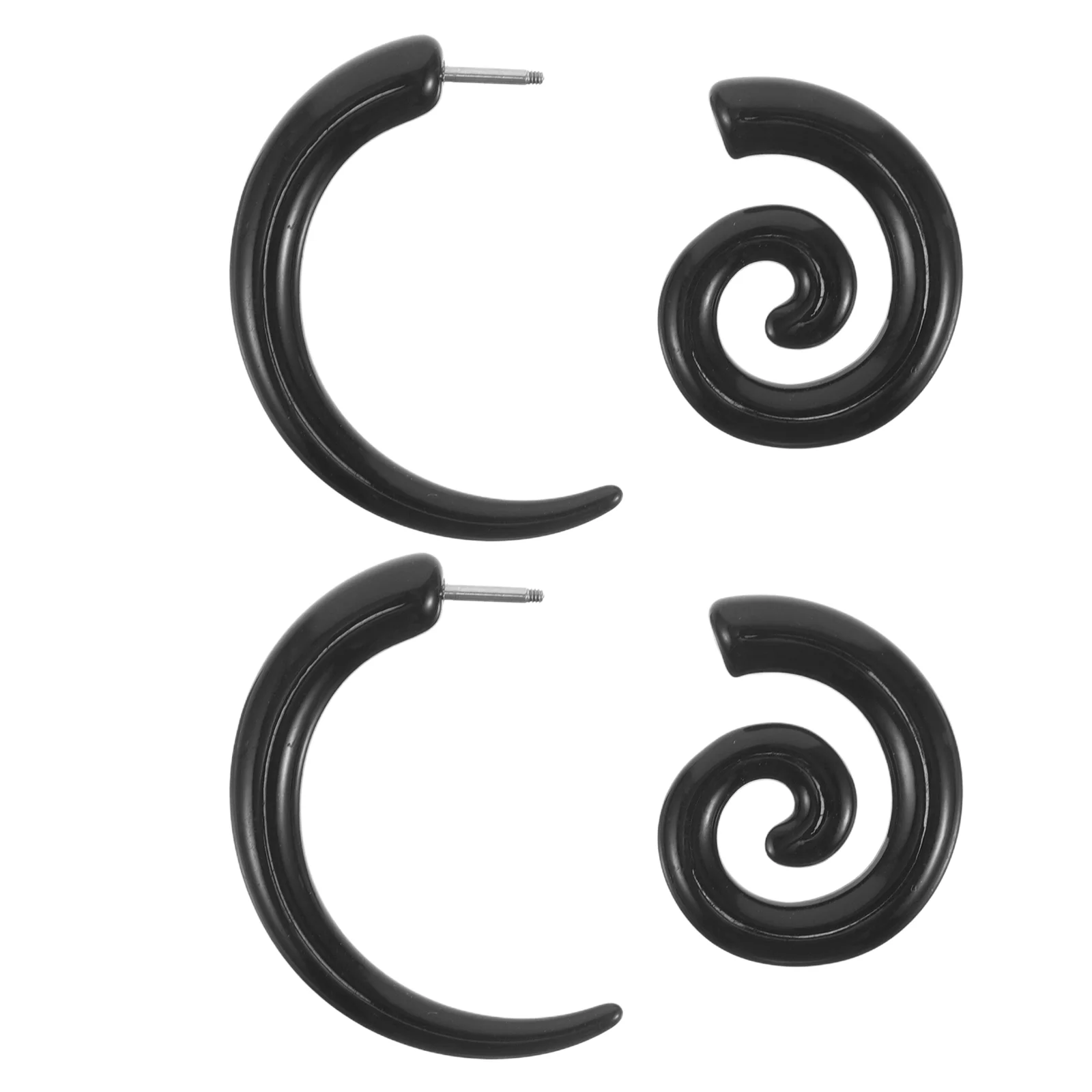 Snail Spiral Earrings Unisex Stud Body Piercing Tapers for Men Fake Guages Punk Man
Snail Spiral Earrings Unisex Stud Body Piercing Tapers for Men Fake Guages Punk Man