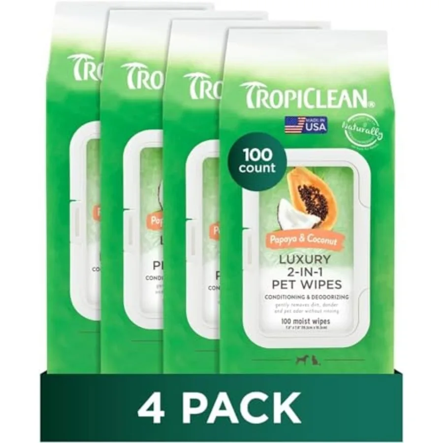 and Coconut Dog Wipes for Paws and Bottom Deep Cleaning Dog Grooming Wipes Safe for The Face Cat Friendly 400 Count
and Coconut Dog Wipes for Paws and Bottom Deep Cleaning Dog Grooming Wipes Safe for The Face Cat Friendly 400 Count