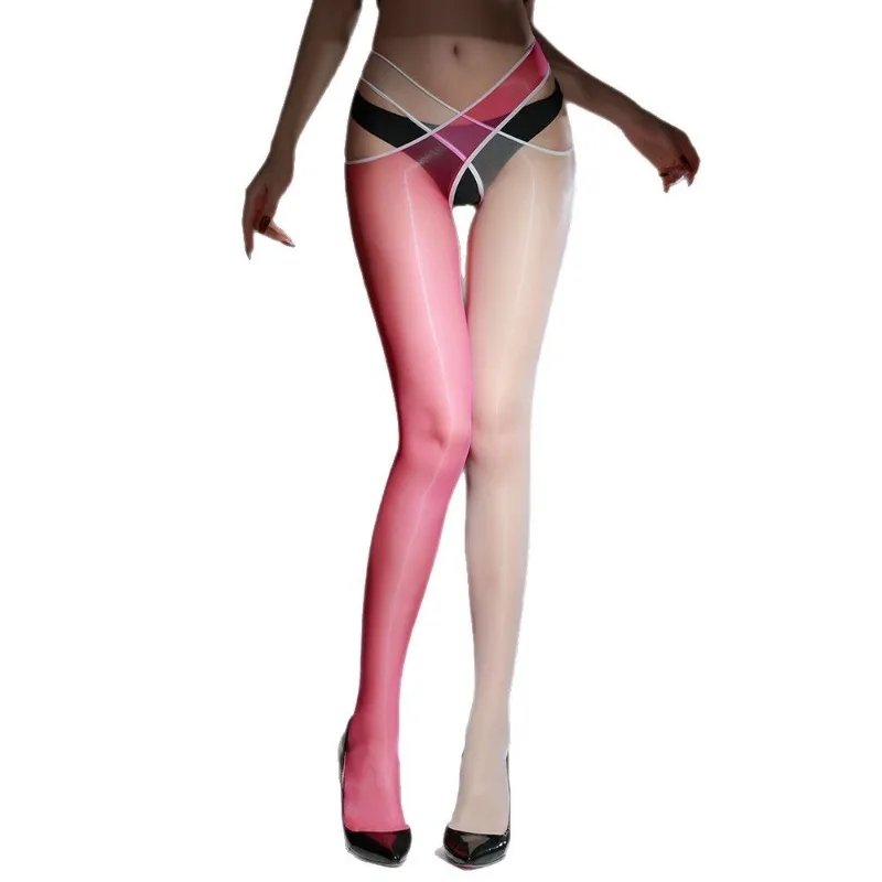Cross Sheer Stockings Women Sexy Glossy Pantyhose Temptation Open Crotch Seamless Tights Ladies Smooth Hosiery Shiny Ultra Thin
Cross Sheer Stockings Women Sexy Glossy Pantyhose Temptation Open Crotch Seamless Tights Ladies Smooth Hosiery Shiny Ultra Thin