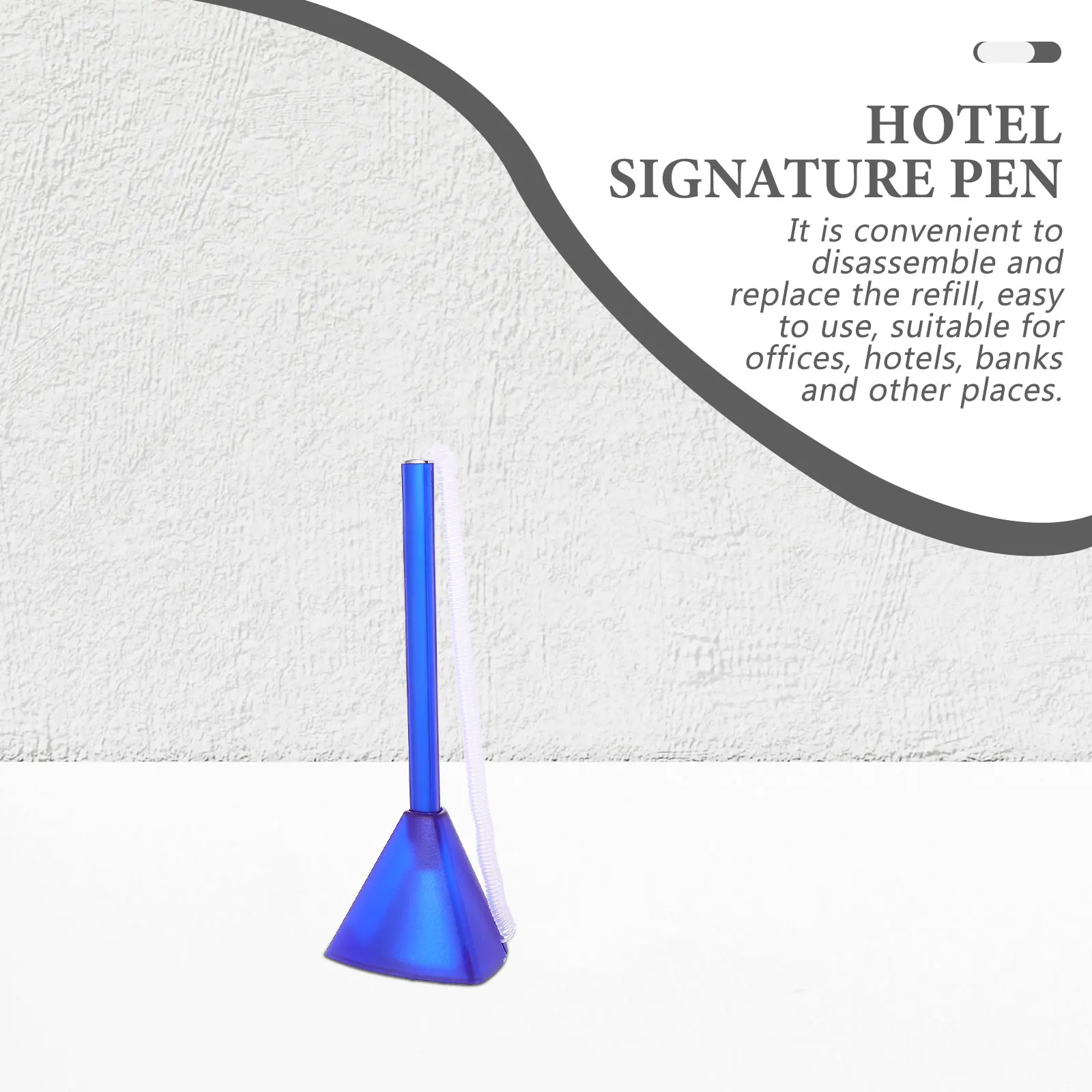 Secure Spring Chain Retractable Ballpoint Pen Smooth Writing Anti-Counterfeiting Office School Document Blue
Secure Spring Chain Retractable Ballpoint Pen Smooth Writing Anti-Counterfeiting Office School Document Blue