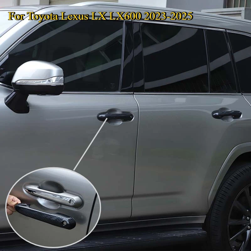 For Toyota Lexus LX LX600 23-25 External door handle cover Car handle protective ABS special door handle Exterior accessories
For Toyota Lexus LX LX600 23-25 External door handle cover Car handle protective ABS special door handle Exterior accessories
