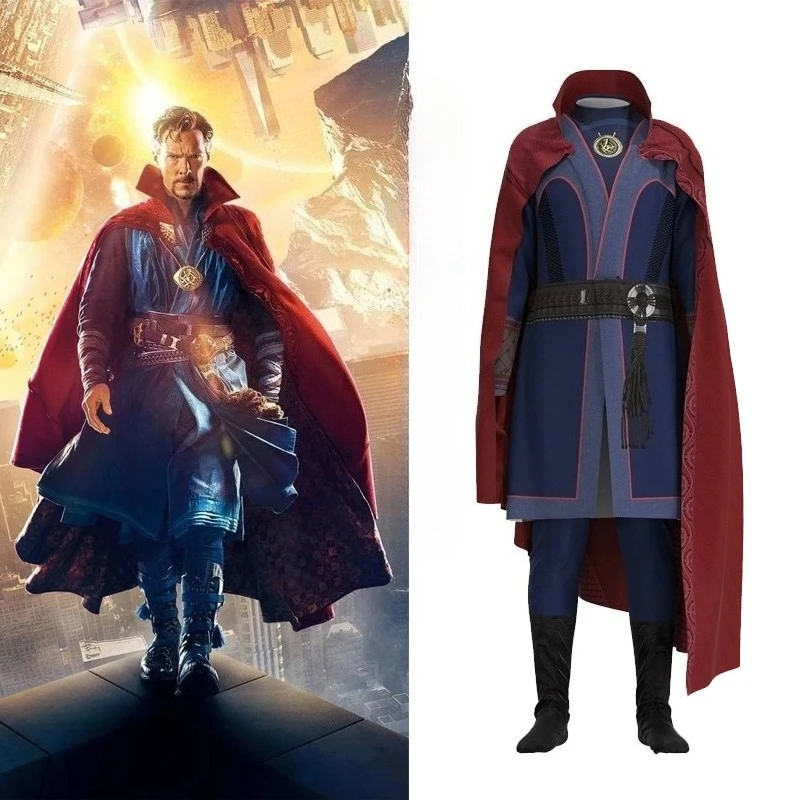 Cos Doctor Strange Jumpsuit Cosplay Costume Long Sleeve 3D Print Bodysuits Halloween Masquerade Party Outfits for Kids Adults 
Cos Doctor Strange Jumpsuit Cosplay Costume Long Sleeve 3D Print Bodysuits Halloween Masquerade Party Outfits for Kids Adults