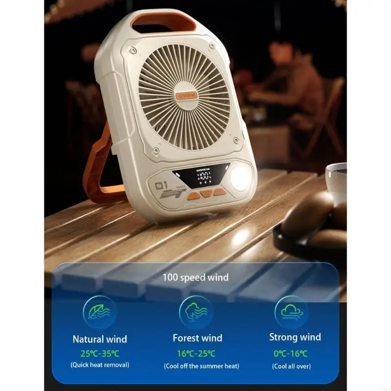 Folding Fan with LED Lighting and USB Rechargeable Battery for Home Office Portable Camping Fan with Adjustable Speeds N58D
Folding Fan with LED Lighting and USB Rechargeable Battery for Home Office Portable Camping Fan with Adjustable Speeds N58D