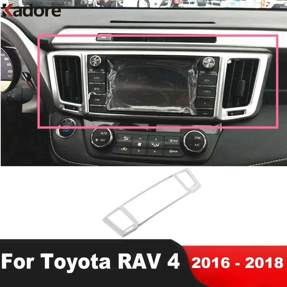 For Toyota RAV4 RAV 4 2016 2017 2018 Matte Car Center Air Condition Vent Outlet Cover Trim Interior Mouldings Accessories
For Toyota RAV4 RAV 4 2016 2017 2018 Matte Car Center Air Condition Vent Outlet Cover Trim Interior Mouldings Accessories