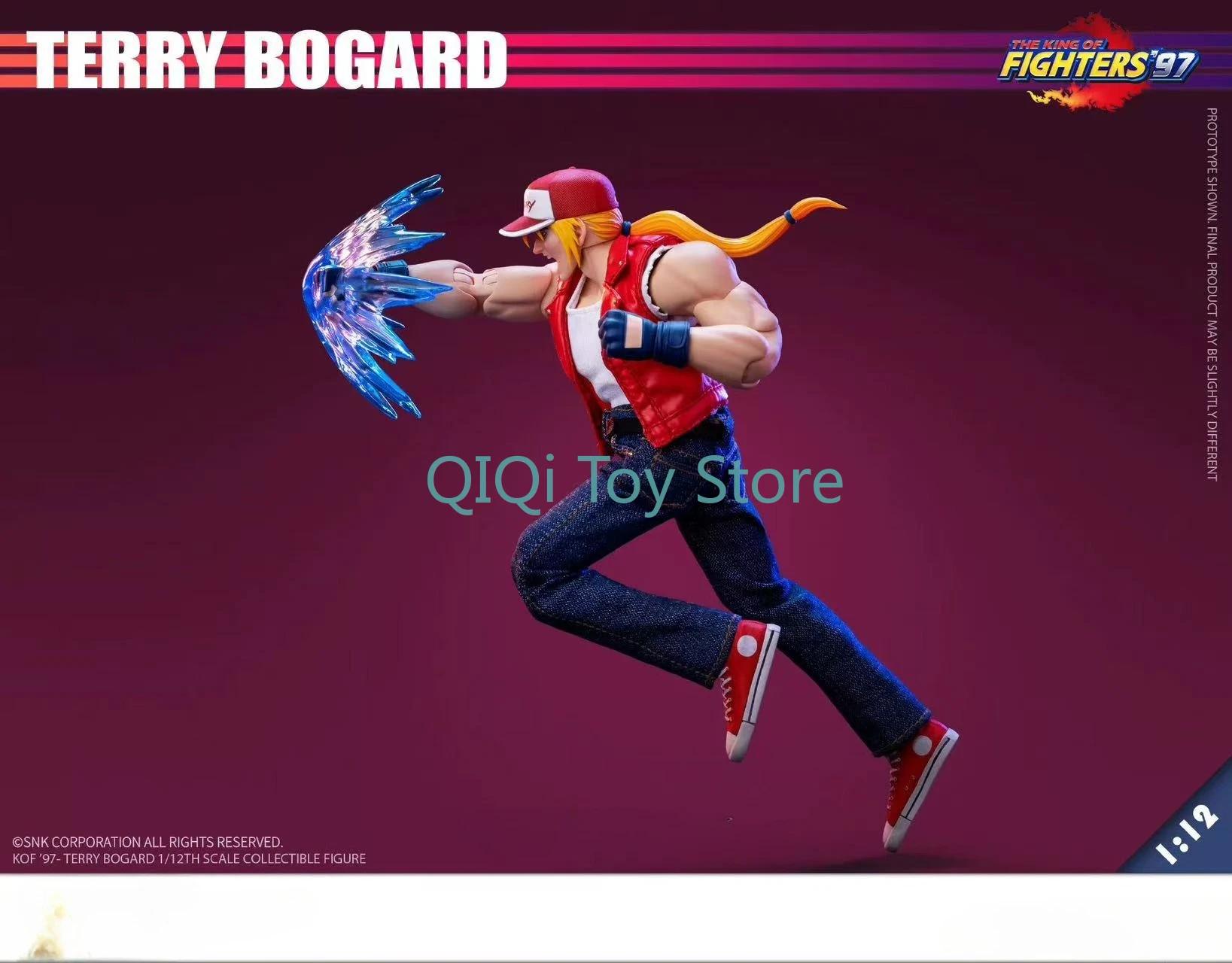 in stock Swallowing Time SNK Genuine Boxing King 97 Terry Bogard 1/12 Movable Doll Handicraft Model
in stock Swallowing Time SNK Genuine Boxing King 97 Terry Bogard 1/12 Movable Doll Handicraft Model