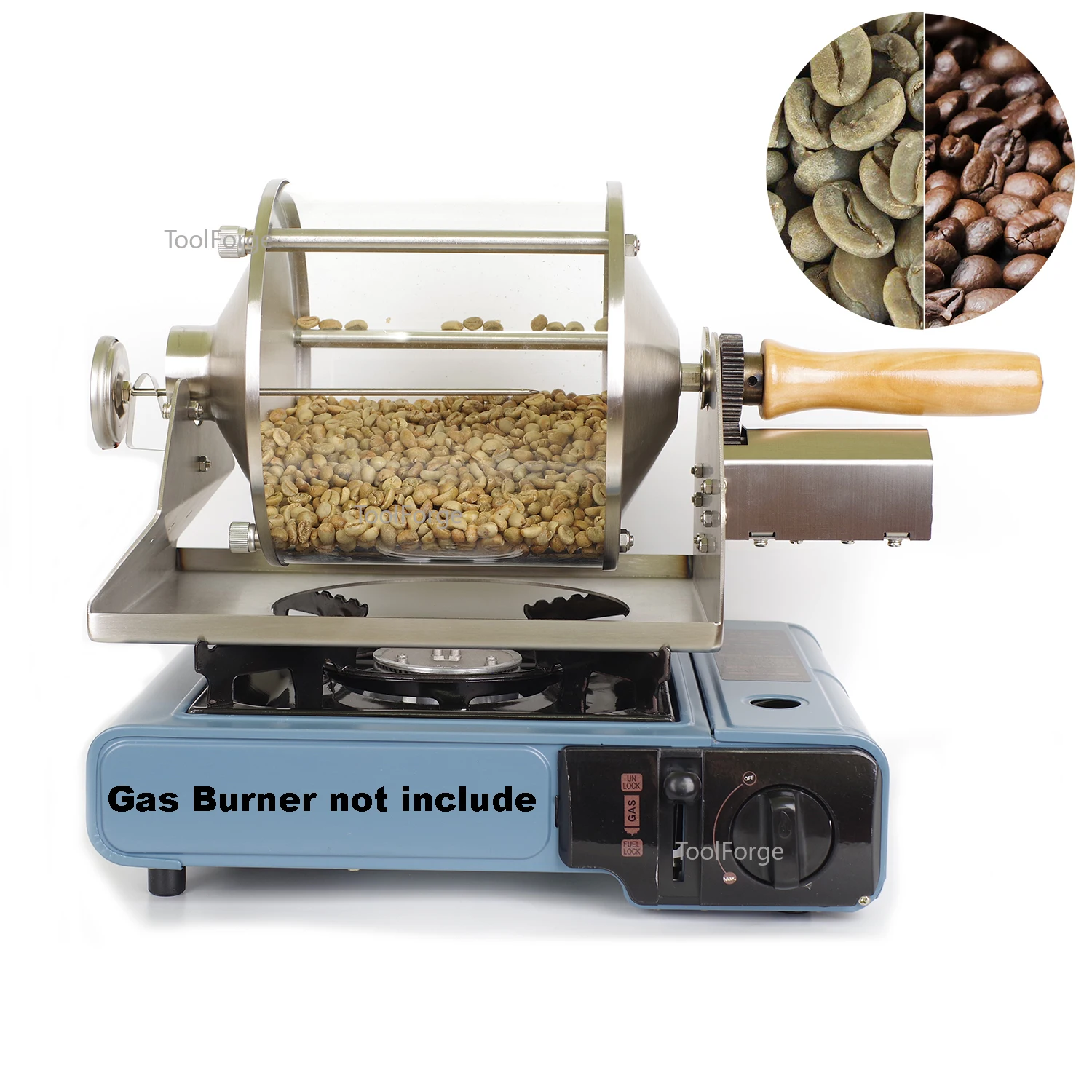 110V-220V coffee bean roaster small household direct fire coffee bean roaster 400g capacity glass transparent visualization
110V-220V coffee bean roaster small household direct fire coffee bean roaster 400g capacity glass transparent visualization