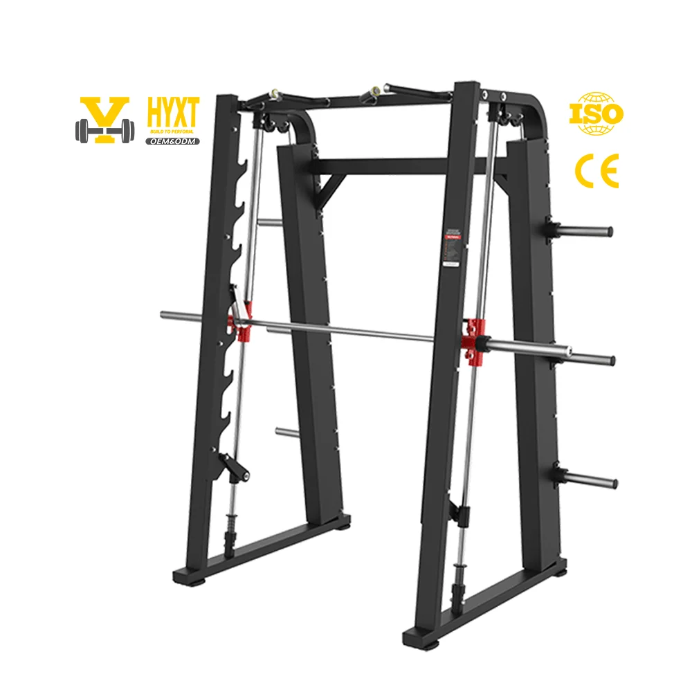 Commercial Multi-Functional Steel Smith Machine Heavy Duty Compact Storage Design With CE For Home Gym & Full Body Workout
Commercial Multi-Functional Steel Smith Machine Heavy Duty Compact Storage Design With CE For Home Gym & Full Body Workout