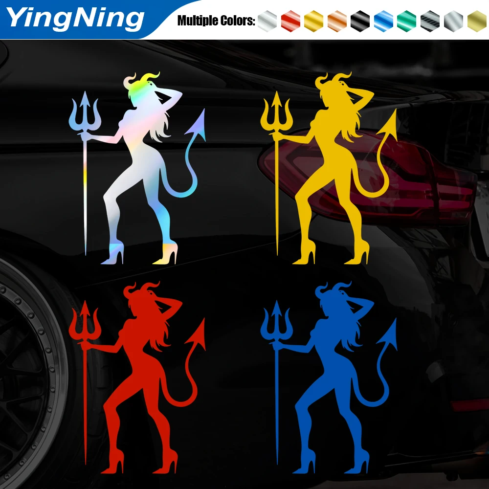 Creative Trident Sexy Devil Girl Car Sticker Vinyl Decal Waterproof Reflective Body Window Decoration for Car Motorcycle Laptop
Creative Trident Sexy Devil Girl Car Sticker Vinyl Decal Waterproof Reflective Body Window Decoration for Car Motorcycle Laptop
