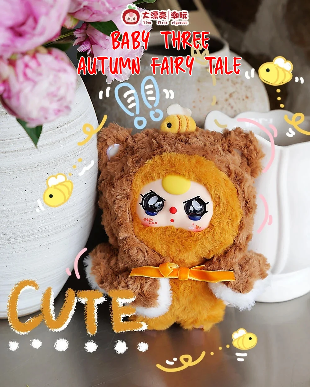 New Baby Three Autumn Fairy Tale Series Plush Blind Box Cute Cartoon Doll For Girls Fashion Bag Decoration Pendant Birthday Gift
New Baby Three Autumn Fairy Tale Series Plush Blind Box Cute Cartoon Doll For Girls Fashion Bag Decoration Pendant Birthday Gift