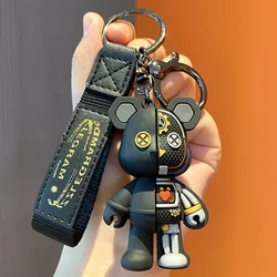 1pcs Mechanical Bear Key Chain Doll Pendant Car Key Ring Accessories Men and Women Bag Doll Pendant 1pcs Mechanical Bear Key Chain Doll Pendant Car Key Ring Accessories Men and Women Bag Doll Pendant
