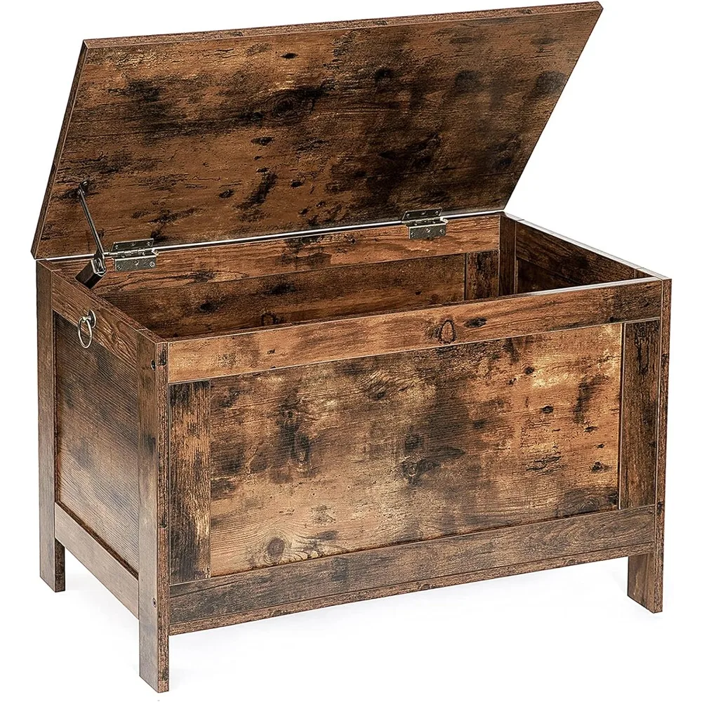 Toy Box, Retro Wooden Look Storage Chest with Safety Hinge, Entryway Storage Bench Supports 220 lb, 29.9 x 15.7 x 18.9
Toy Box, Retro Wooden Look Storage Chest with Safety Hinge, Entryway Storage Bench Supports 220 lb, 29.9 x 15.7 x 18.9