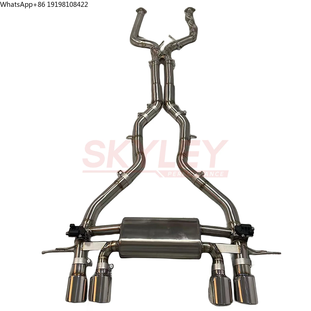 SL Exhaust Equal Length Midpipe Equal Length Front Pipe Exhaust System for Bmw M2 M3 M4 G80 G82 G87 Valvetronic Catback System
SL Exhaust Equal Length Midpipe Equal Length Front Pipe Exhaust System for Bmw M2 M3 M4 G80 G82 G87 Valvetronic Catback System