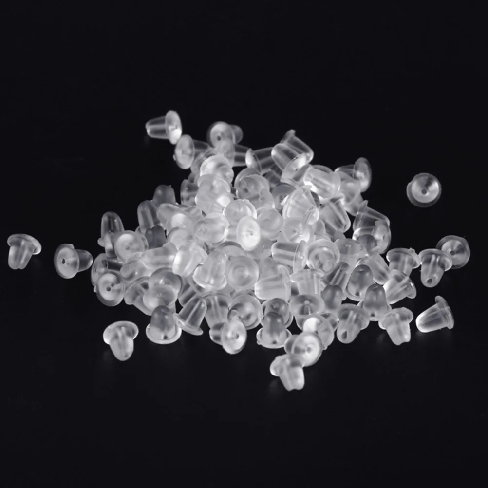 300Pcs Ear Plug Clear Lightweight Plastic Earring Backings Backs Long-Lasting Ergonomic Design Transparent
300Pcs Ear Plug Clear Lightweight Plastic Earring Backings Backs Long-Lasting Ergonomic Design Transparent