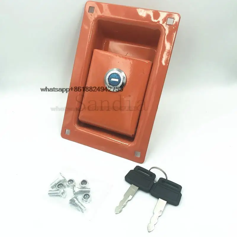 Excavator parts Side door lock cover for Doosan daewoo Side door lock cap DH High quality
Excavator parts Side door lock cover for Doosan daewoo Side door lock cap DH High quality