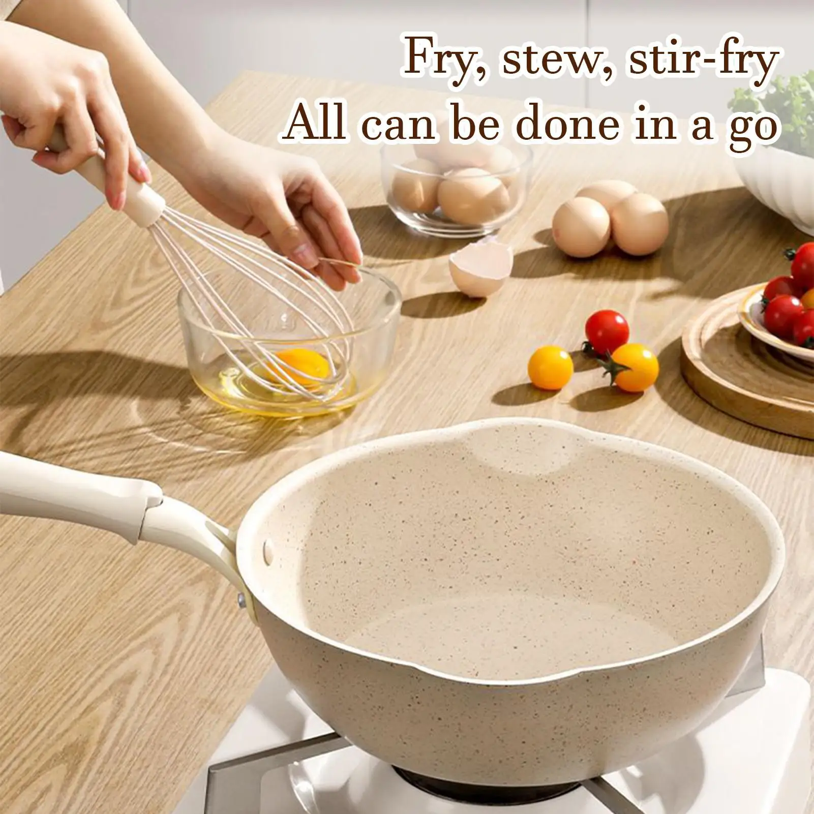 Frying Pan Nonstick Non Stick Omelette Skillet Frying Pan Versatile Kitchen Cooking System Accessories For Restaurant Outdoor
Frying Pan Nonstick Non Stick Omelette Skillet Frying Pan Versatile Kitchen Cooking System Accessories For Restaurant Outdoor