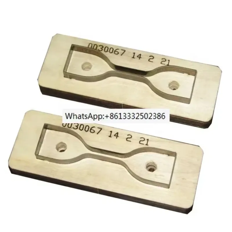 Резак для образцов гантелей/резак для проб гильз/ASTM D638 ASTM D412 ISO 37.
Резак для образцов гантелей/резак для проб гильз/ASTM D638 ASTM D412 ISO 37.