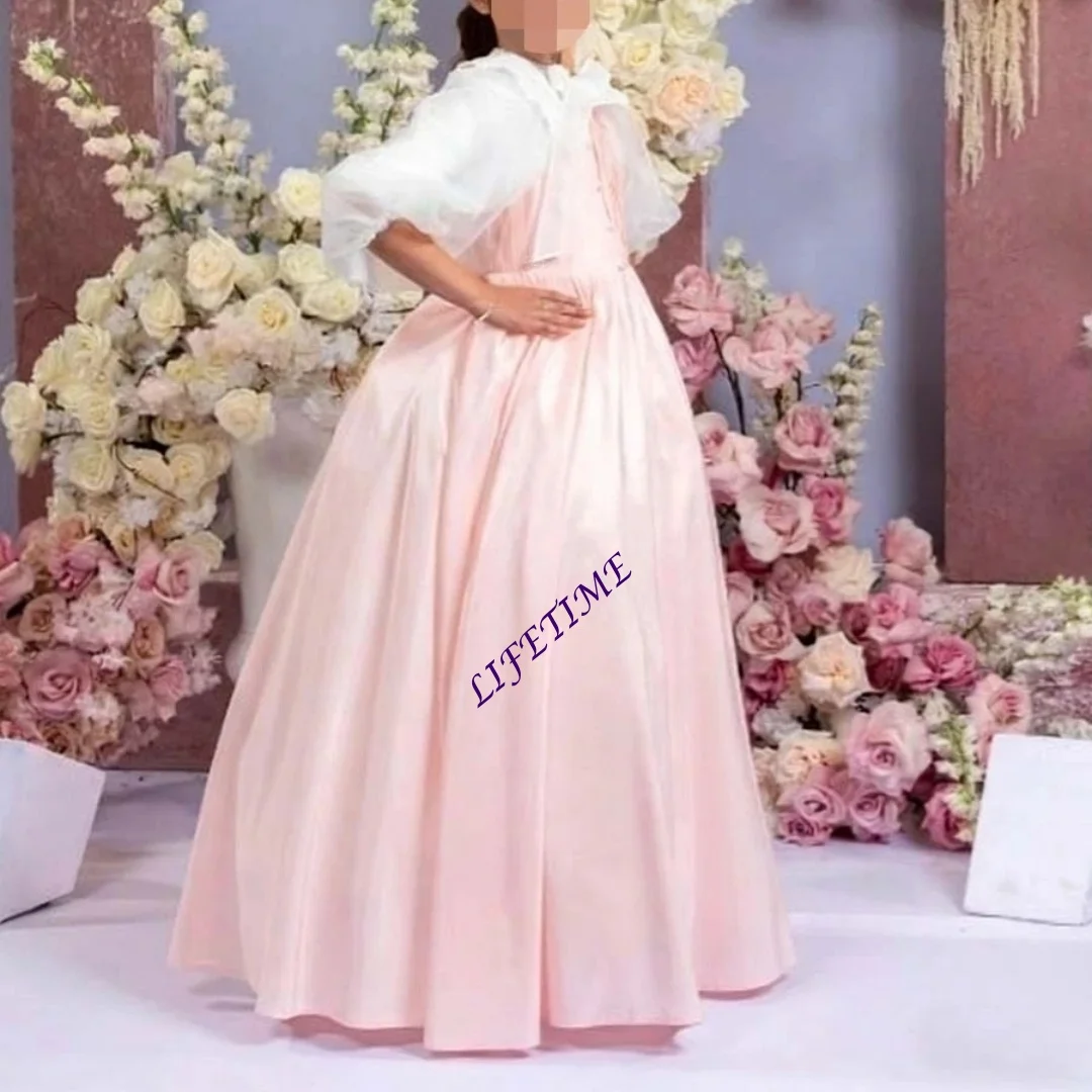 CustomizeA-line/Princess Satin Flower Girl Dress for Wedding Kids White Organza Sleeves High Waist Holy Communion Dress With Bow
CustomizeA-line/Princess Satin Flower Girl Dress for Wedding Kids White Organza Sleeves High Waist Holy Communion Dress With Bow