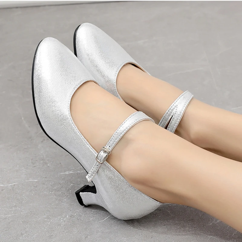 High Heels Dance Shoes Women Mary Jane Shoes Ballroom Jazz Tango Dance Shoes For In/Outdoors Dancing Shoes For Women
High Heels Dance Shoes Women Mary Jane Shoes Ballroom Jazz Tango Dance Shoes For In/Outdoors Dancing Shoes For Women