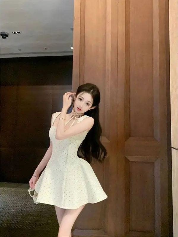 Summer Polka Dot ter Dr Women's A-Line ort Skirt High Waist Korean Sle No Sve Women's Dr Commute Sle
Summer Polka Dot ter Dr Women's A-Line ort Skirt High Waist Korean Sle No Sve Women's Dr Commute Sle