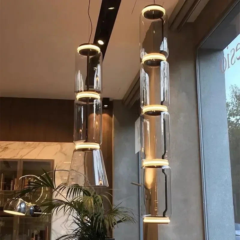 SANDYHA Minimalist Pendant Lights Transparent Glass Chandelier for Stylish Living Room Bedroom Dining Room Decor Modern Home
SANDYHA Minimalist Pendant Lights Transparent Glass Chandelier for Stylish Living Room Bedroom Dining Room Decor Modern Home