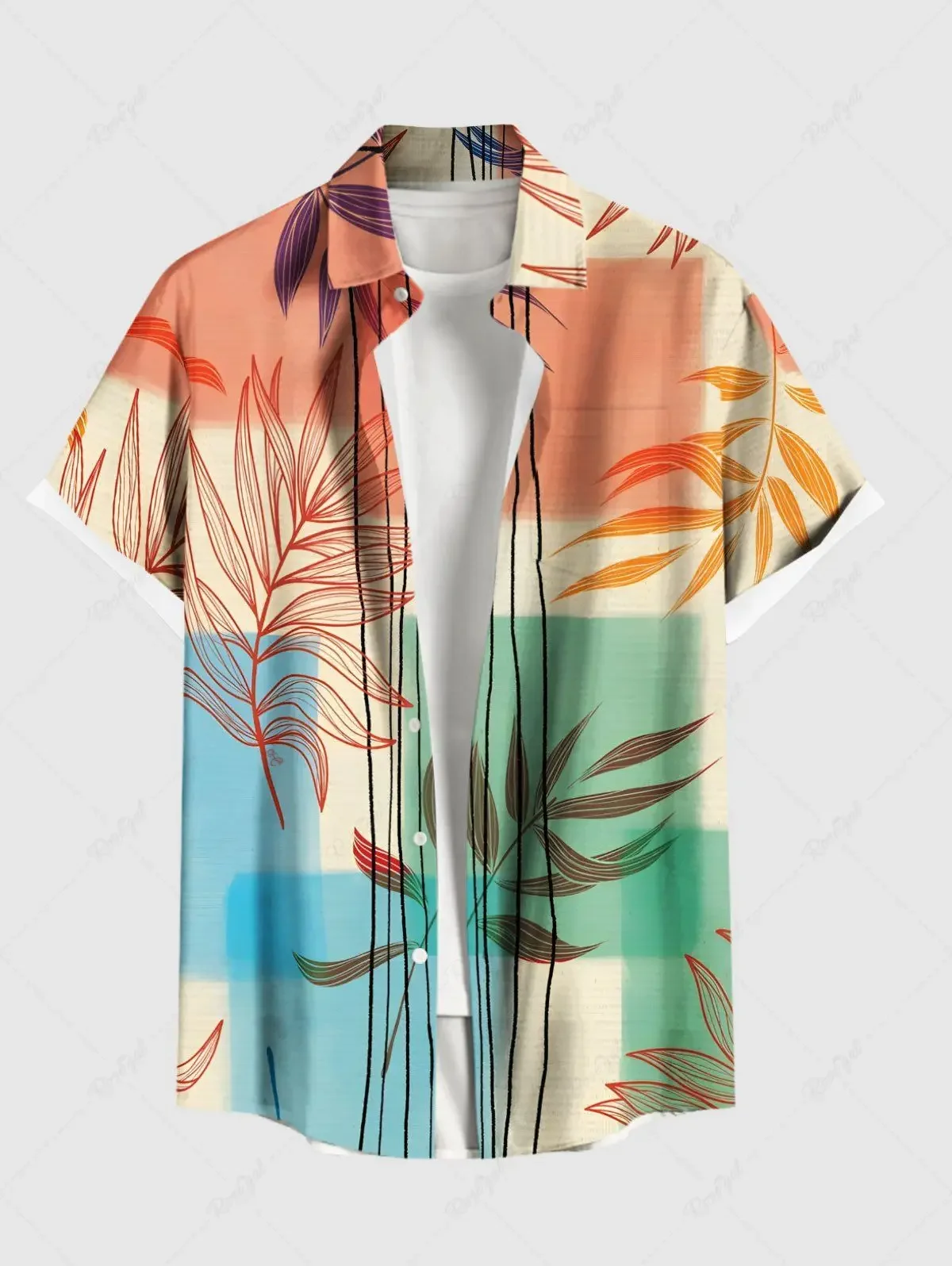 Летние каникулы, повседневные рубашки Aloha для мужчин, рубашка с лацканами на пуговицах, топы большого размера, мужская гавайская рубашка с 3D принтом и короткими рукавами
Летние каникулы, повседневные рубашки Aloha для мужчин, рубашка с лацканами на пуговицах, топы большого размера, мужская гавайская рубашка с 3D принтом и короткими рукавами