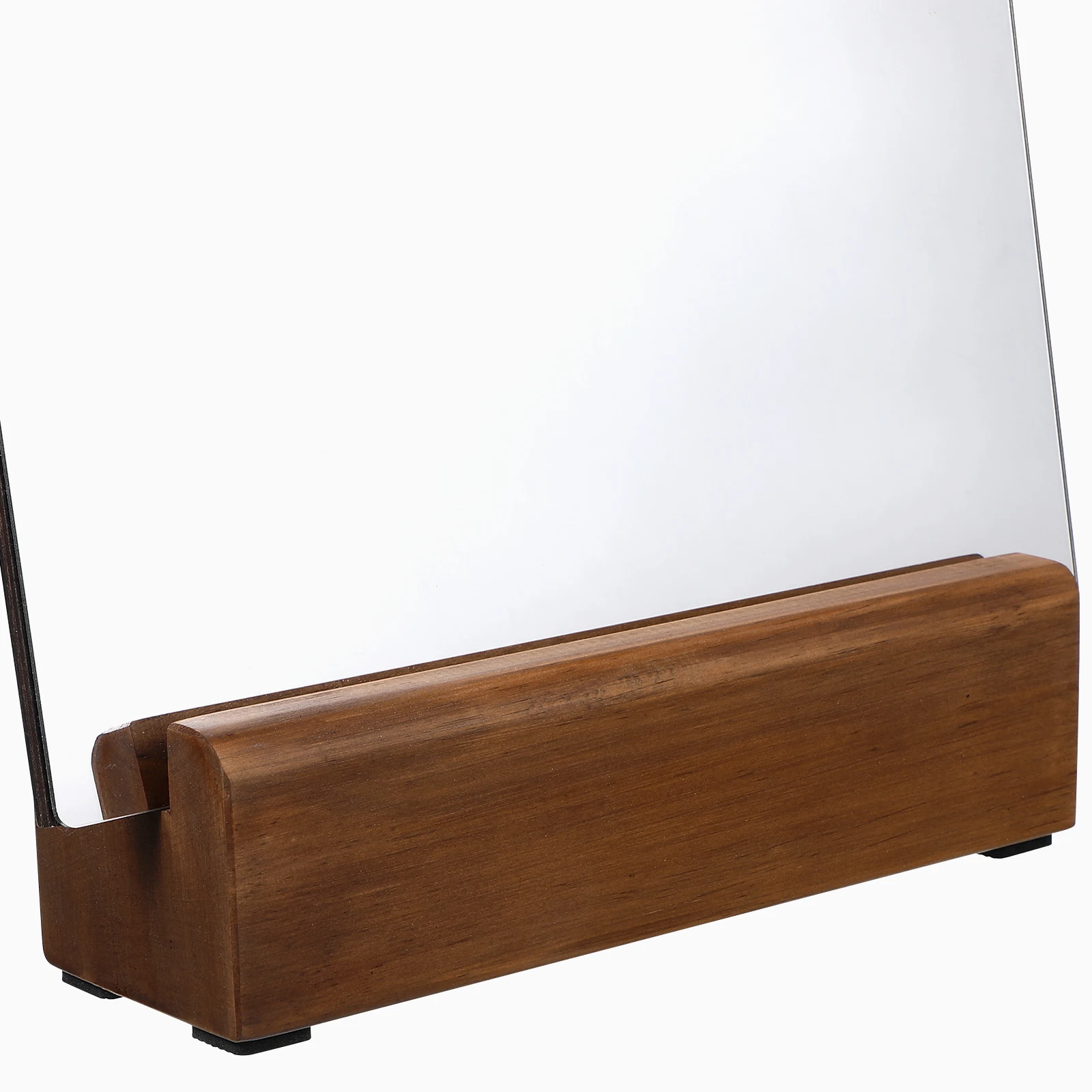 Floor Mirror Base 25cm Walnut Wood Stand Anti Slip Support Home Decor Artwork Rack Full Length Mirror Holder Display Tool Part
Floor Mirror Base 25cm Walnut Wood Stand Anti Slip Support Home Decor Artwork Rack Full Length Mirror Holder Display Tool Part