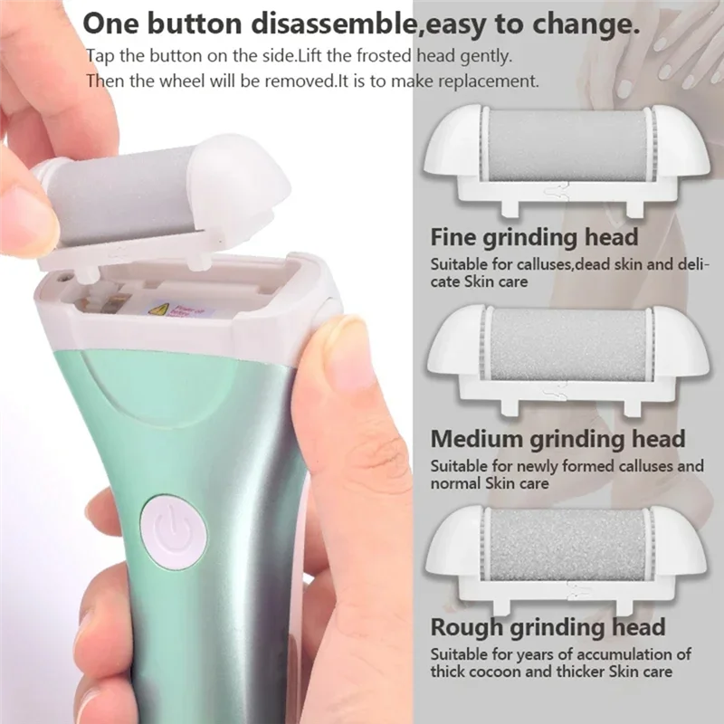Efficient-Electric Pedicure Foot File USB Rechargeable Power Display Grinding Exfoliator Replacement Heads Heel Callus Remover
Efficient-Electric Pedicure Foot File USB Rechargeable Power Display Grinding Exfoliator Replacement Heads Heel Callus Remover