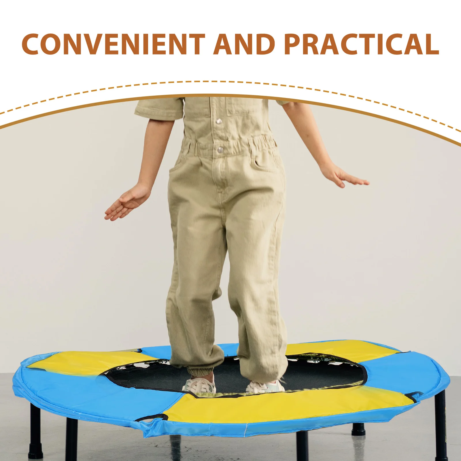 1pc Trampoline Mattress Protective Cover Pad Replacement Accessory Child Mini Oxford Cloth Frame Thickened Weather Resistant
1pc Trampoline Mattress Protective Cover Pad Replacement Accessory Child Mini Oxford Cloth Frame Thickened Weather Resistant