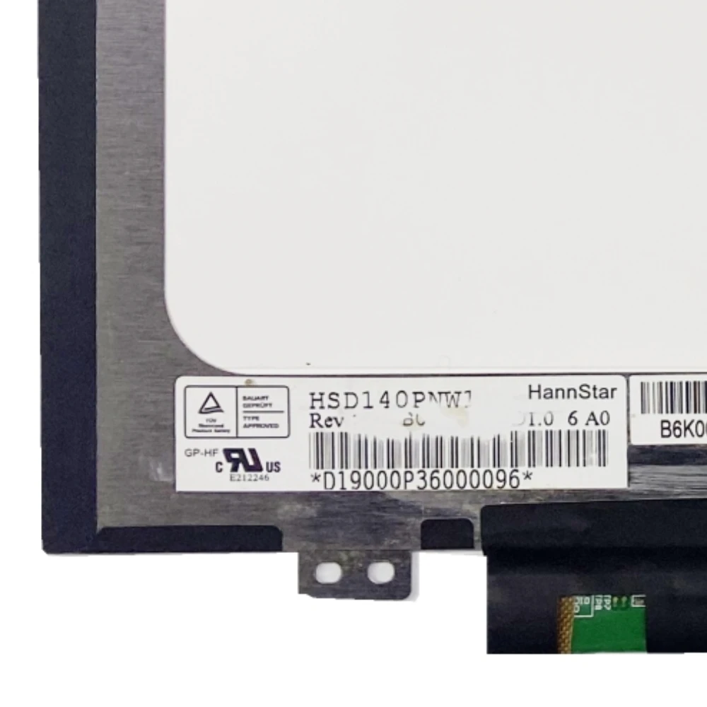 HSD140PNW1-B00 1600X900 14.0 inch Laptop LED LCD Replacement Screen Display
HSD140PNW1-B00 1600X900 14.0 inch Laptop LED LCD Replacement Screen Display