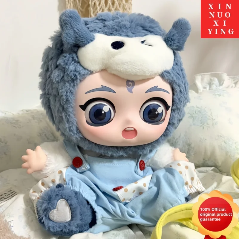 Новая оригинальная слепая коробка Nezha Ao Bing, серия Hug, белый дракон Ao Bing, виниловое лицо, плюшевая милая кукла, игрушки, подарки на день рождения
Новая оригинальная слепая коробка Nezha Ao Bing, серия Hug, белый дракон Ao Bing, виниловое лицо, плюшевая милая кукла, игрушки, подарки на день рождения