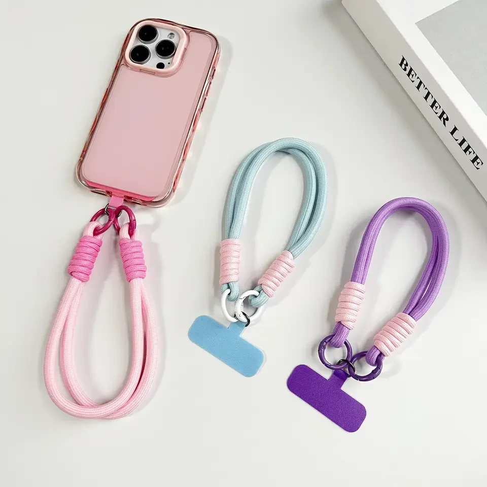New Handwoven Universal Lanyard Mobile Phone Universal Lanyard Wrist Strap Short Rope Hand Strap Hand Rope Decorative Pendant
New Handwoven Universal Lanyard Mobile Phone Universal Lanyard Wrist Strap Short Rope Hand Strap Hand Rope Decorative Pendant