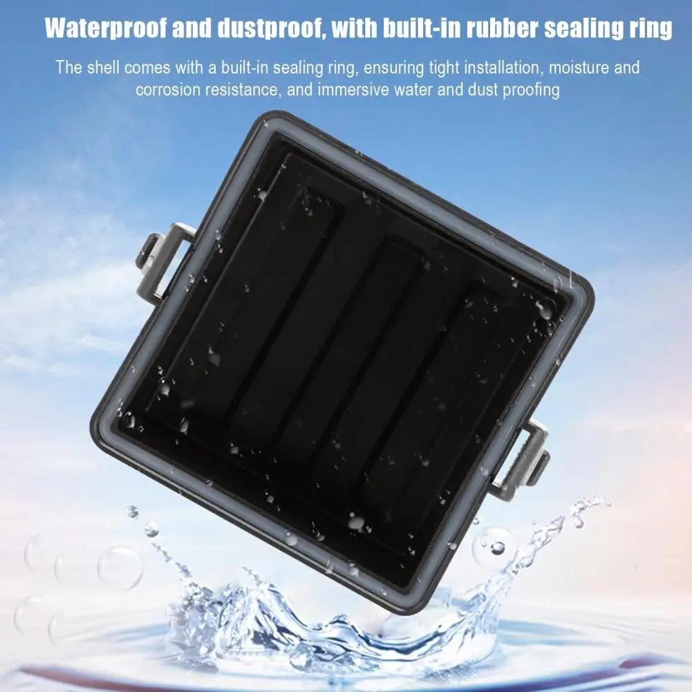 Waterproof Relay Box Waterproof 3-way Relay Box for Cars Trucks Boats Ip65 Rated Safe Box with Removable Slots with 4-pin 5-pin
Waterproof Relay Box Waterproof 3-way Relay Box for Cars Trucks Boats Ip65 Rated Safe Box with Removable Slots with 4-pin 5-pin
