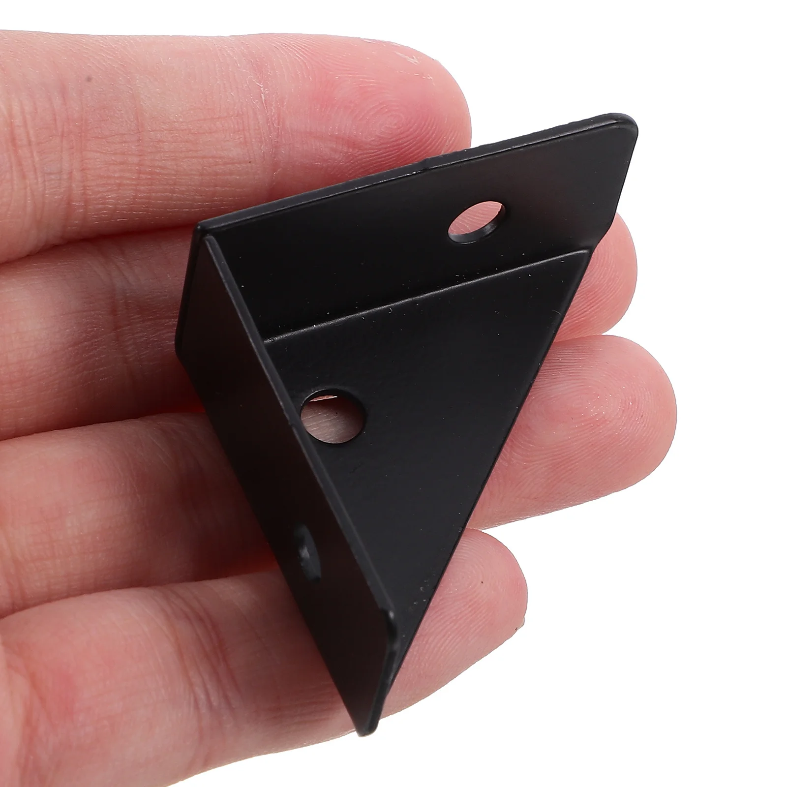 4pcs Thickened Triple Corner Brackets Black Small Triangle Support Furniture Connectors 90Degree Durable Bedroom 
4pcs Thickened Triple Corner Brackets Black Small Triangle Support Furniture Connectors 90Degree Durable Bedroom