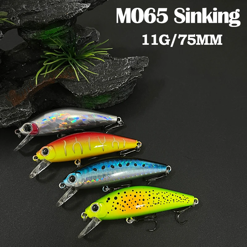11g 75mm Sinking Minnow Lure Japanese Long Shot Artificial Hard Bait Plastic Wobbler Jerkbait Pesca Trout Bass Lure Equipment
11g 75mm Sinking Minnow Lure Japanese Long Shot Artificial Hard Bait Plastic Wobbler Jerkbait Pesca Trout Bass Lure Equipment