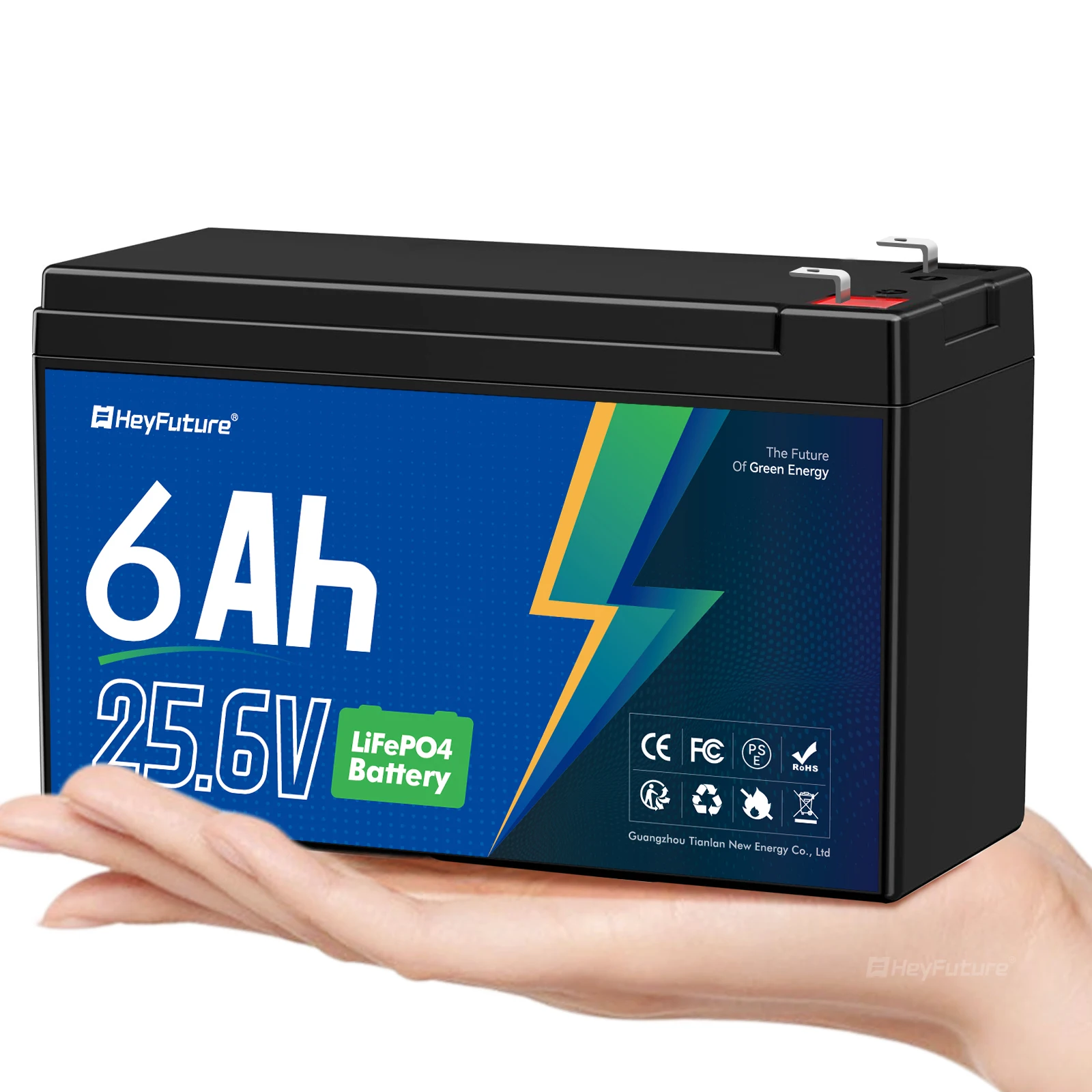 25V 6Ah LiFePO4 Battery Built-in BMS 2000+ Cycles For Solar/UPS/Fish Finder/RV/Dynamo/Boat/Outdoor 25.6V 6Ah Li-ion Battery
25V 6Ah LiFePO4 Battery Built-in BMS 2000+ Cycles For Solar/UPS/Fish Finder/RV/Dynamo/Boat/Outdoor 25.6V 6Ah Li-ion Battery