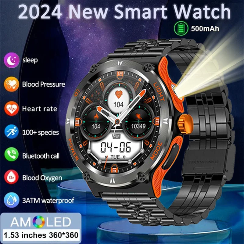 2024New outdoor sports smartwatch for Men Bluetooth Call Fitness Tracker Smartwatch Health Monitor 500mAh battery for Xiaomi iOS
2024New outdoor sports smartwatch for Men Bluetooth Call Fitness Tracker Smartwatch Health Monitor 500mAh battery for Xiaomi iOS