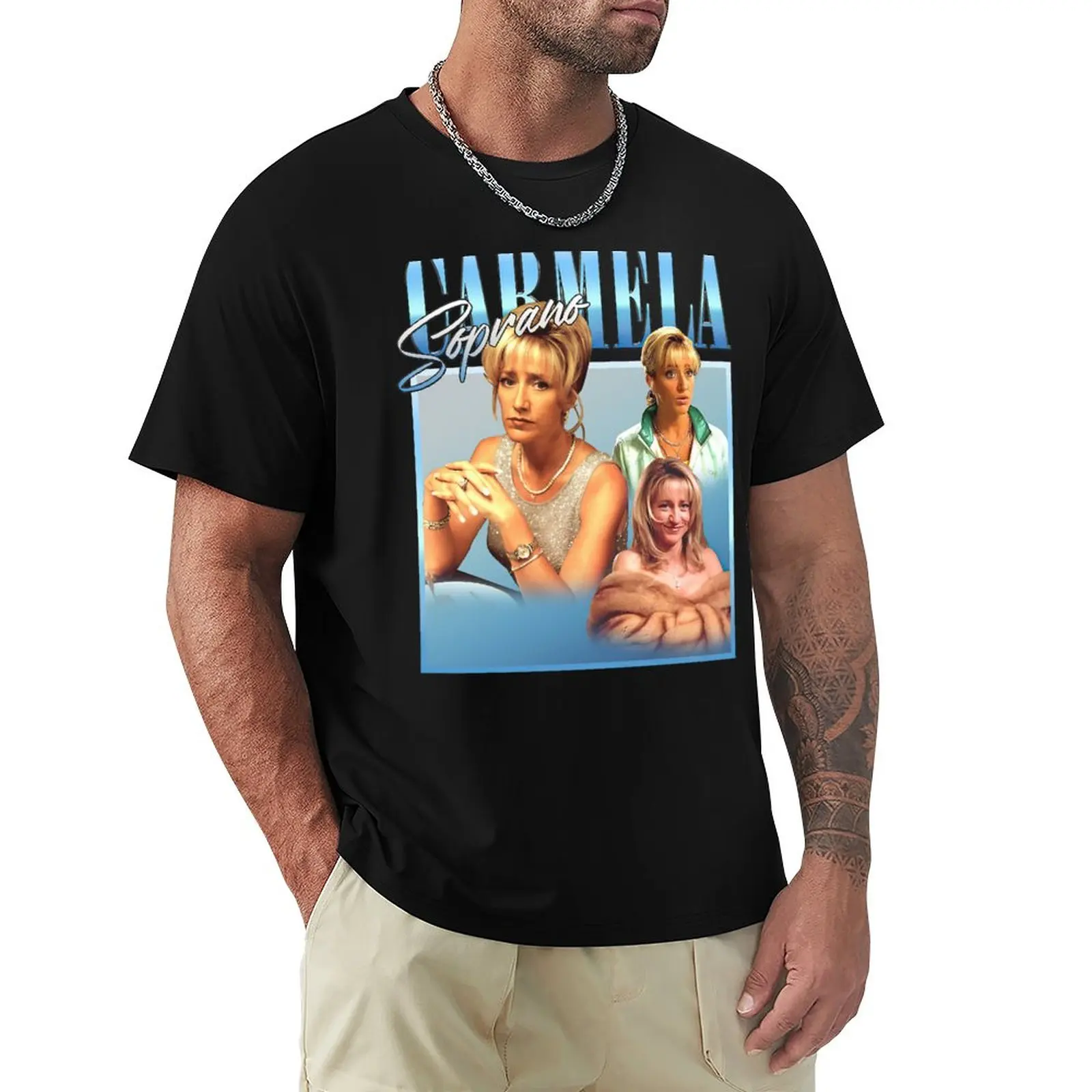 male top tees summer Tshirt CARMELA-Soprano T-Shirt humor t shirt black t shirts sports fan t-shirts men short sleeve t shirts
male top tees summer Tshirt CARMELA-Soprano T-Shirt humor t shirt black t shirts sports fan t-shirts men short sleeve t shirts