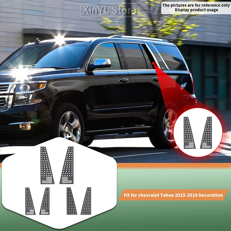 Aluminium Alloy Car Metal Window Center Decorative Pillar Trim Cover For Chevy Suburban/Tahoe/ESCALADE 2015-2019 Exterior Trim
Aluminium Alloy Car Metal Window Center Decorative Pillar Trim Cover For Chevy Suburban/Tahoe/ESCALADE 2015-2019 Exterior Trim