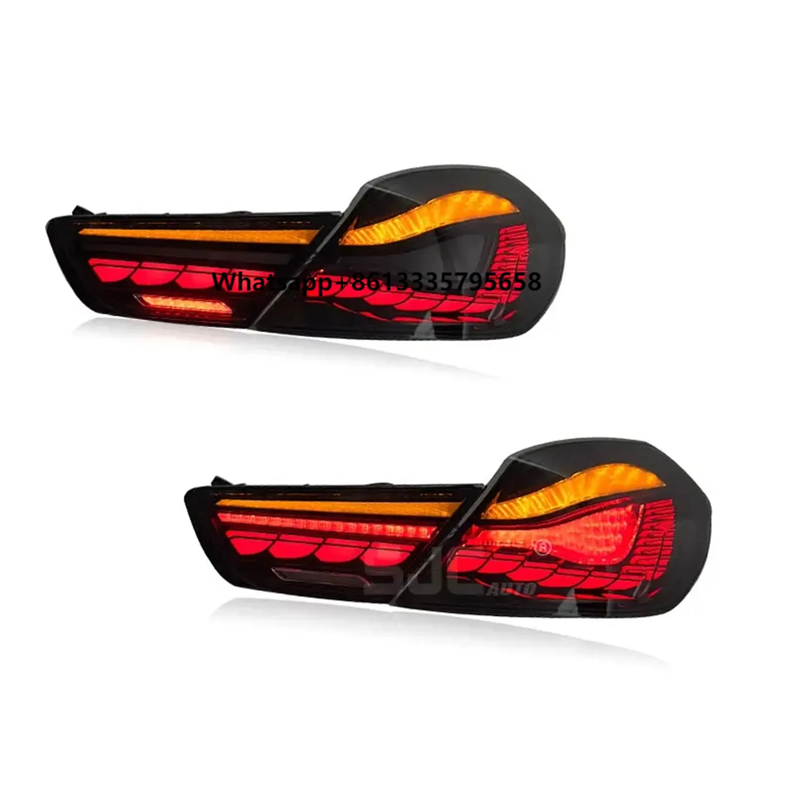 Pair OLED GTS Taillight Assembly for 6 Series F06 F12 Dynamic Rear Lamp Car Tail Lights Daytime Running Lights
Pair OLED GTS Taillight Assembly for 6 Series F06 F12 Dynamic Rear Lamp Car Tail Lights Daytime Running Lights
