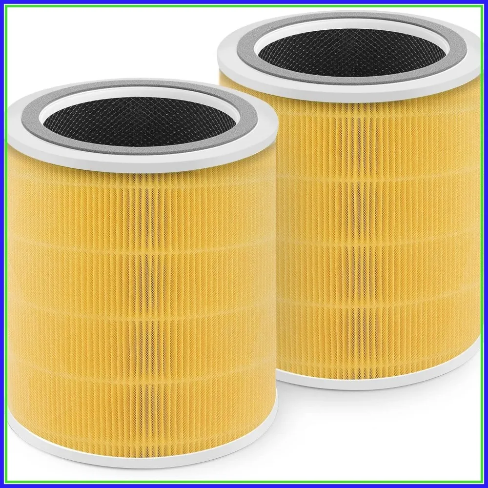 2 Pack Replacement Filter Compatible with LEVOIT Core 400S, 3-in-1 Activated Carbon Filtration, HEPA
2 Pack Replacement Filter Compatible with LEVOIT Core 400S, 3-in-1 Activated Carbon Filtration, HEPA