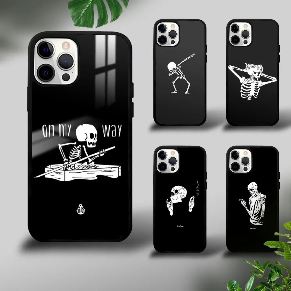 Black Skull Cool Punk Phone Case For iPhone 16 15 14 13 12 11 Pro Xs Max Mini Plus Celulares Hard Funda
Black Skull Cool Punk Phone Case For iPhone 16 15 14 13 12 11 Pro Xs Max Mini Plus Celulares Hard Funda