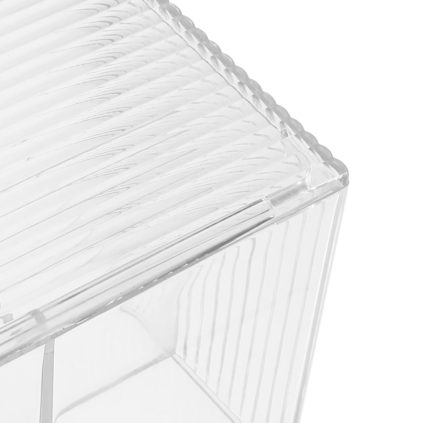 Lidded Cotton Pad Box Clear Desktop Organizer For Cotton Swabs Pads Sturdy Pet Material Dustproof Moisture Resistant
Lidded Cotton Pad Box Clear Desktop Organizer For Cotton Swabs Pads Sturdy Pet Material Dustproof Moisture Resistant
